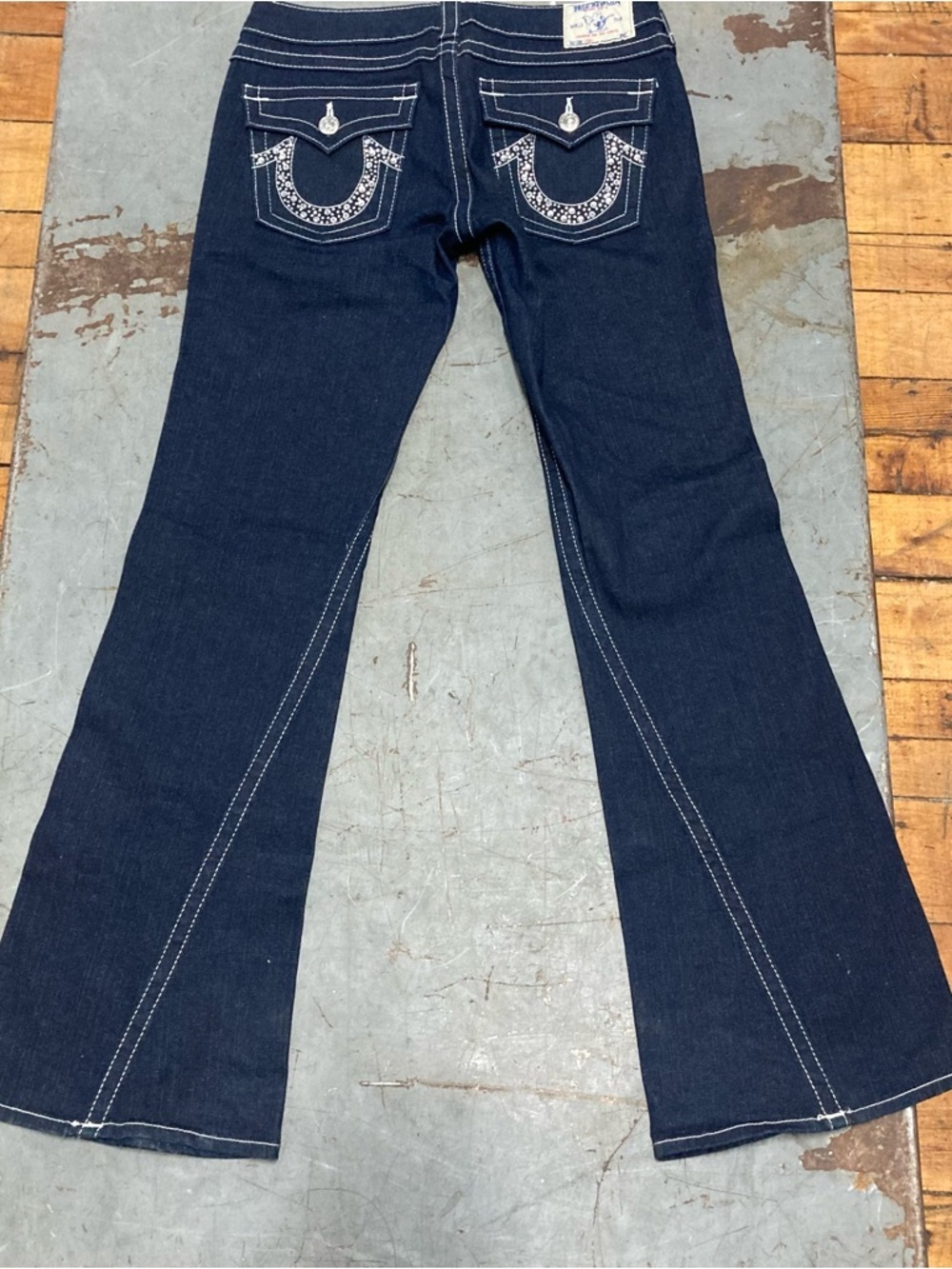 True Religion Twisted stitch flare denim - Picture 7 of 10